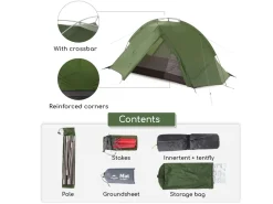 Naturehike Tagar 2-persoons tent - Green