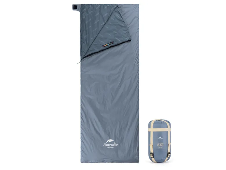 Naturehike 205 x 85 cm lichtgewicht slaapzak - Light Blue