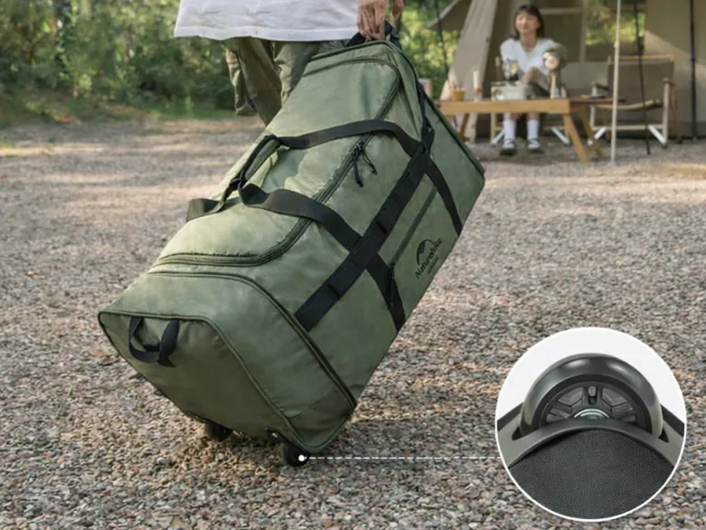 Naturehike XS03 opvouwbare trolleytas - Green