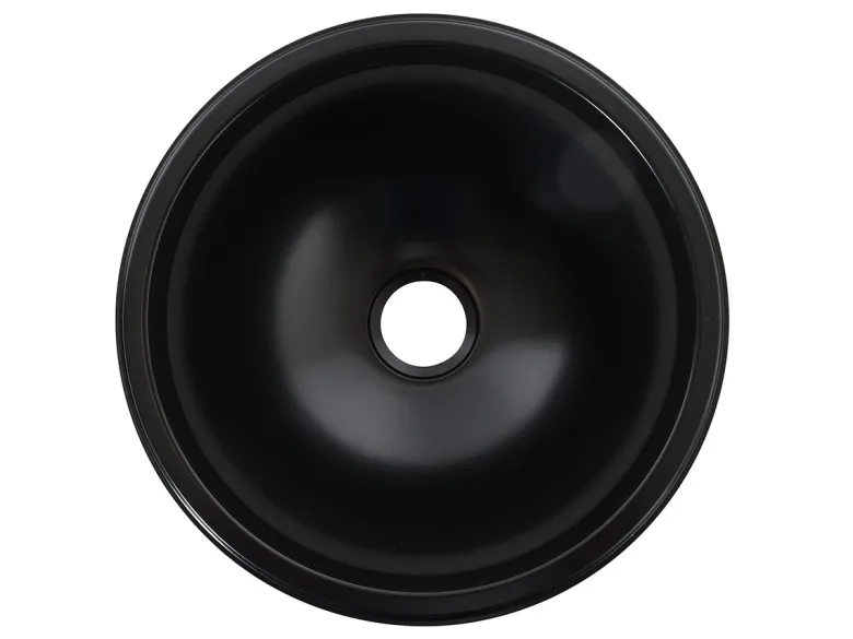 NavyLoad 30 cm ronde wasbak - black