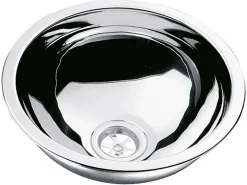 NavyLoad 30 cm ronde wasbak - silver
