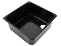 NavyLoad 36 x 36 cm wasbak - black