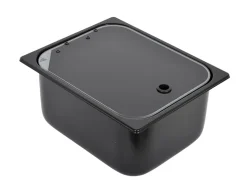 NavyLoad 32 x 26 cm wasbak met glasplaat - black