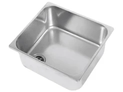 NavyLoad 35 x 32 cm wasbak - silver