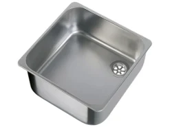 NavyLoad 36 x 36 cm wasbak - silver