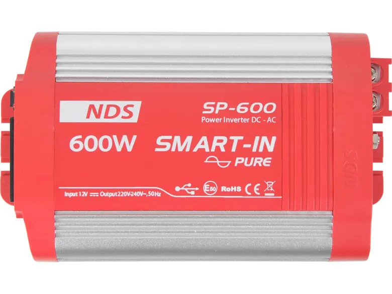 NDS Smart-in 12/600 Pure Sinus omvormer