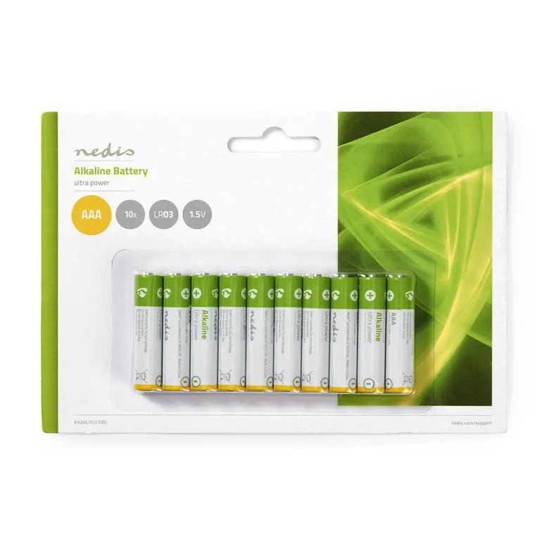 Nedis BAAKLR0310BL AAA Alkaline-Batterijen