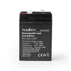 Nedis BALA45006V Oplaadbare Loodaccu