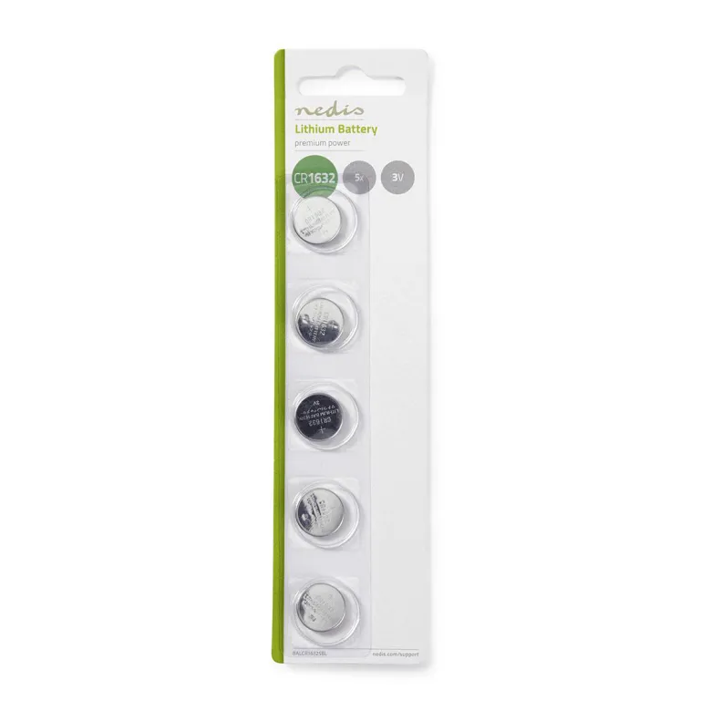 Nedis BALCR16325BL CR1632 Lithium knoopcel batterijen