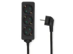 Nedis ESOC330F1BK stekkerdoos