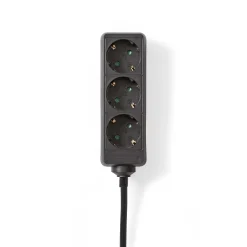 Nedis ESOC350F1BK 3-weg stekkerdoos - 5 meter