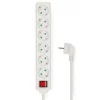 Nedis ESOC650F2WT 6-weg stekkerdoos - 5 meter