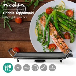 Nedis FCTE110EBK50 Teppanyaki tafelgrill - Black
