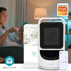 Nedis HTFA22WTW SmartLife keramische PTC-ventilatorkachel