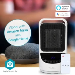 Nedis HTFA22WTW SmartLife keramische PTC-ventilatorkachel