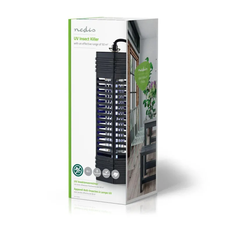 Nedis INKI110CBK6 Elektrische Muggenlamp