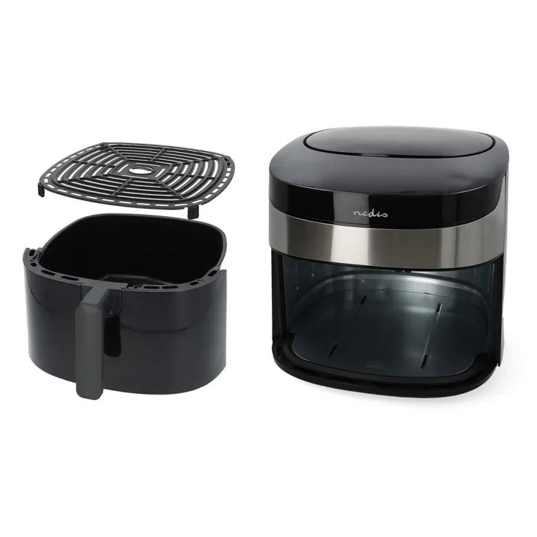 Nedis kaaf180bkw smartlife heteluchtfriteuse - zwart