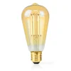 Nedis LBDE27ST64GD1 E27 LED-Filamentlamp