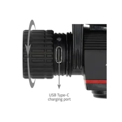 Nedis LHLR10WBK LED hoofdlamp