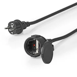 Nedis 20 meter verlengkabel - Black