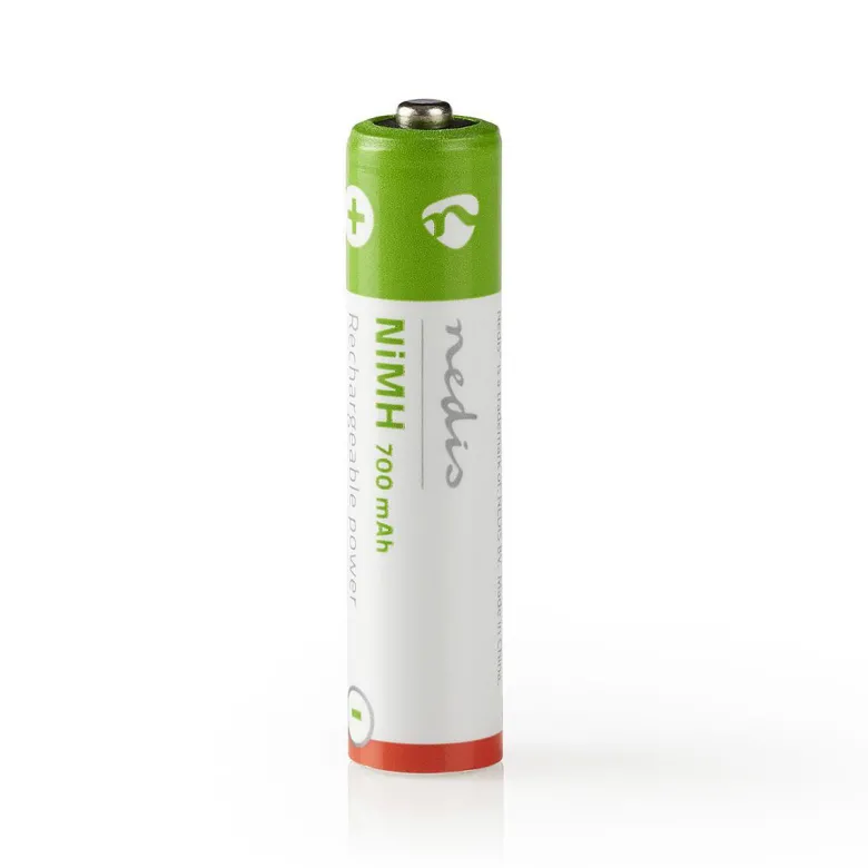 Nedis oplaadbare AAA NiMH-Batterijen - Set van 4