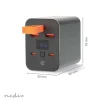 Nedis PBKPD100W25BK powerbank - 30000 mAh