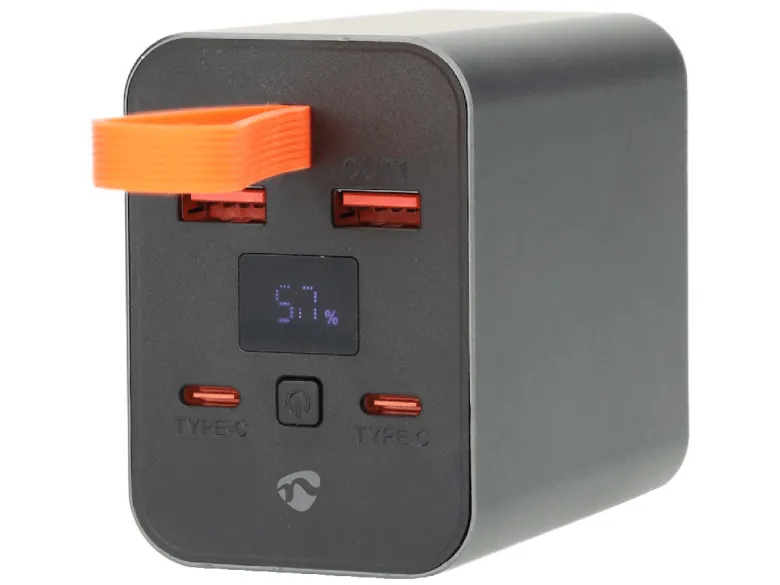 Nedis PBKPD100W25BK powerbank - 30000 mAh