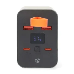 Nedis PBKPD100W25BK powerbank - 30000 mAh