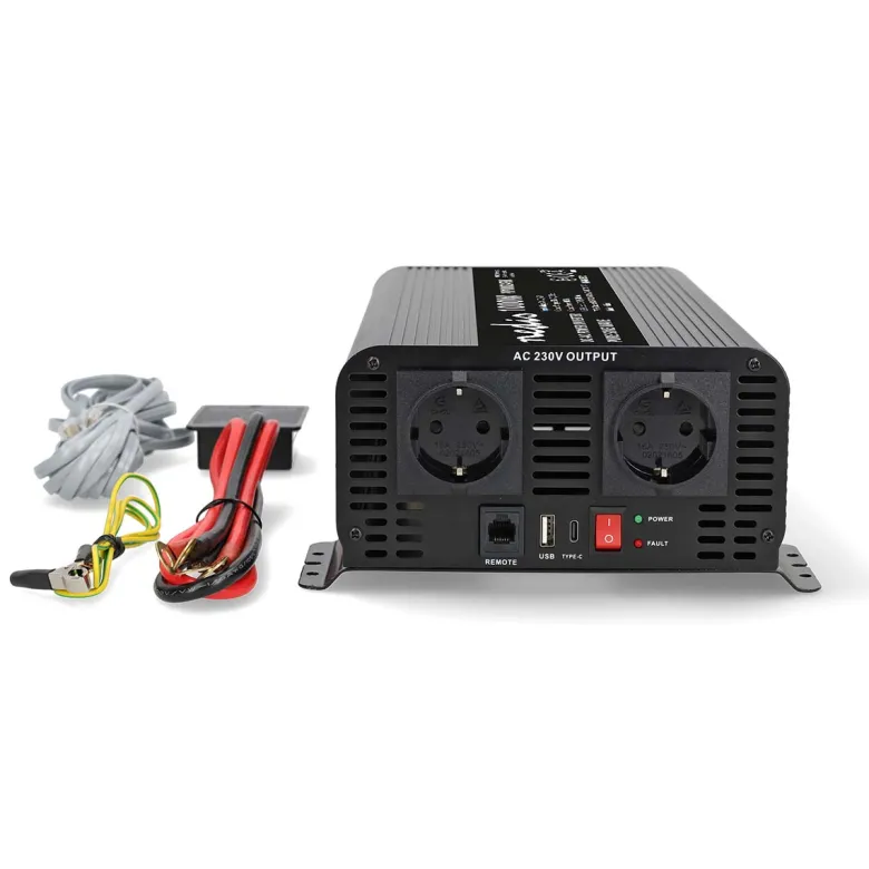 Nedis PIP100024FBK Pure Sinusgolf omvormer