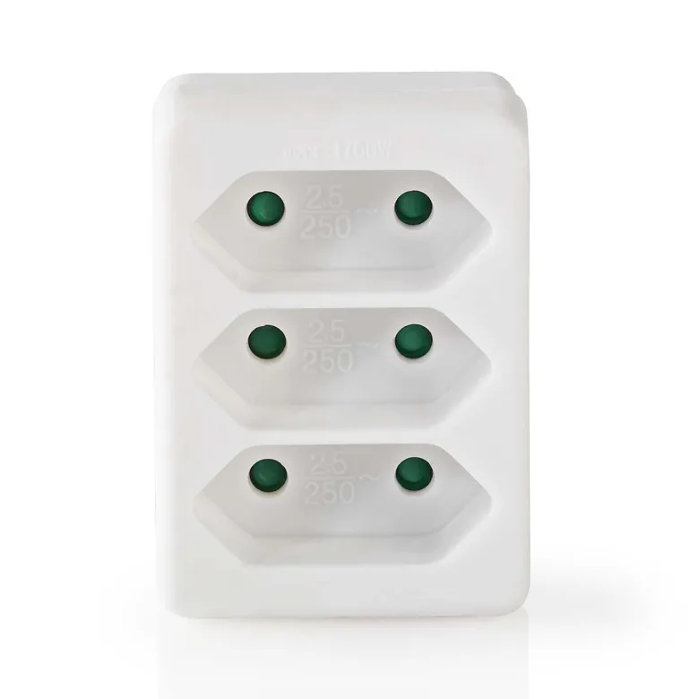 Nedis PSSPL300C1WT stopcontact-splitter