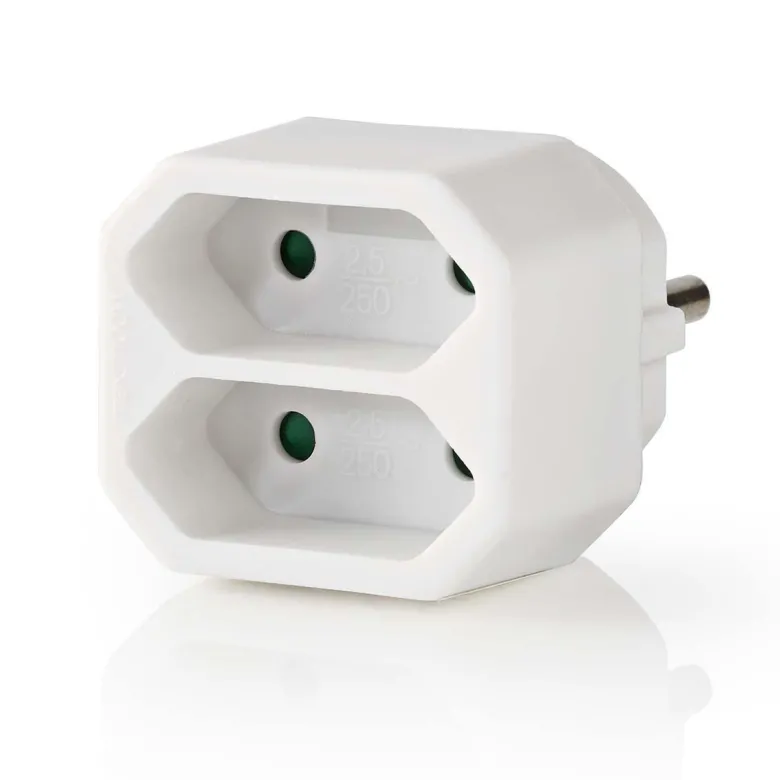 Nedis PSSPL200C1WT stopcontact-splitter
