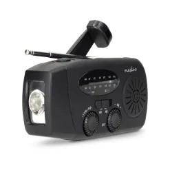 Nedis RDFMCR2000BK noodradio
