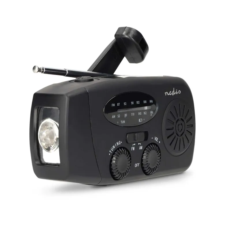 Nedis RDFMCR2000BK noodradio