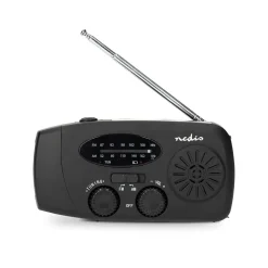 Nedis RDFMCR2000BK noodradio