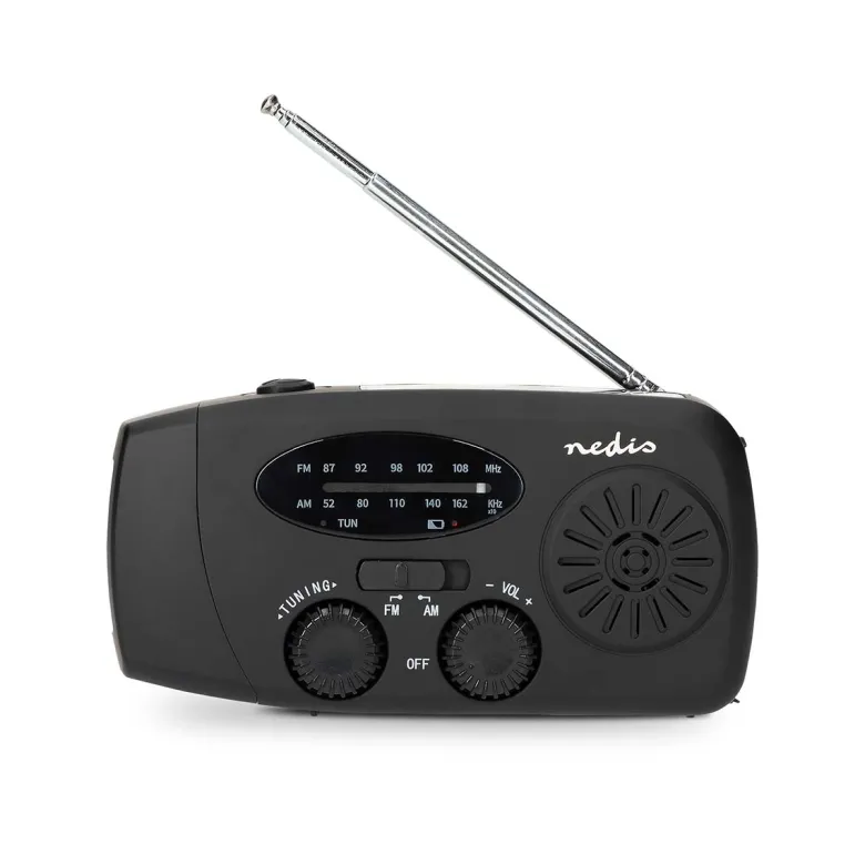 Nedis RDFMCR2000BK noodradio