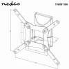 Nedis TVWM11BK Draai- en Kantelbare TV-Muurbeugel - 10-32 inch