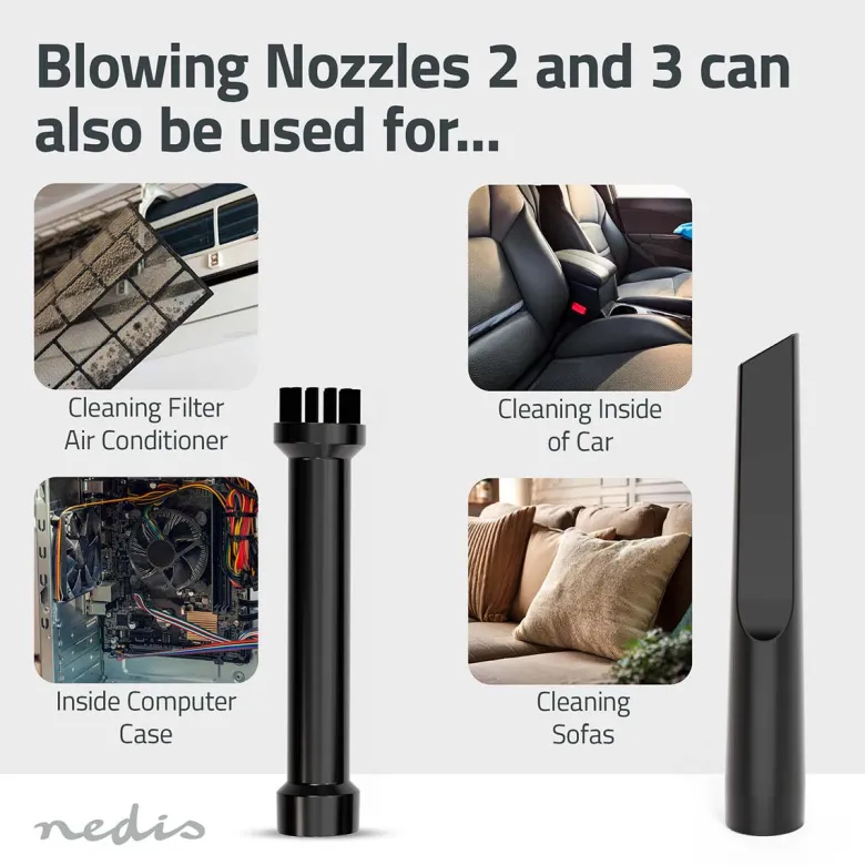 Nedis VCHHR100BK handstofzuiger
