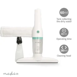 Nedis VCWI230WT Electrische Ruitenreiniger - Wit