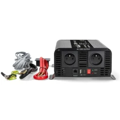 Nedis 12-230 volt Pure sinusgolf omvormer - 1000 watt
