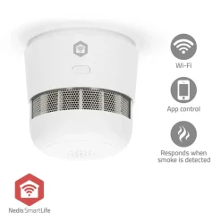 Nedis zbds11wt smartlife rookmelder - wit