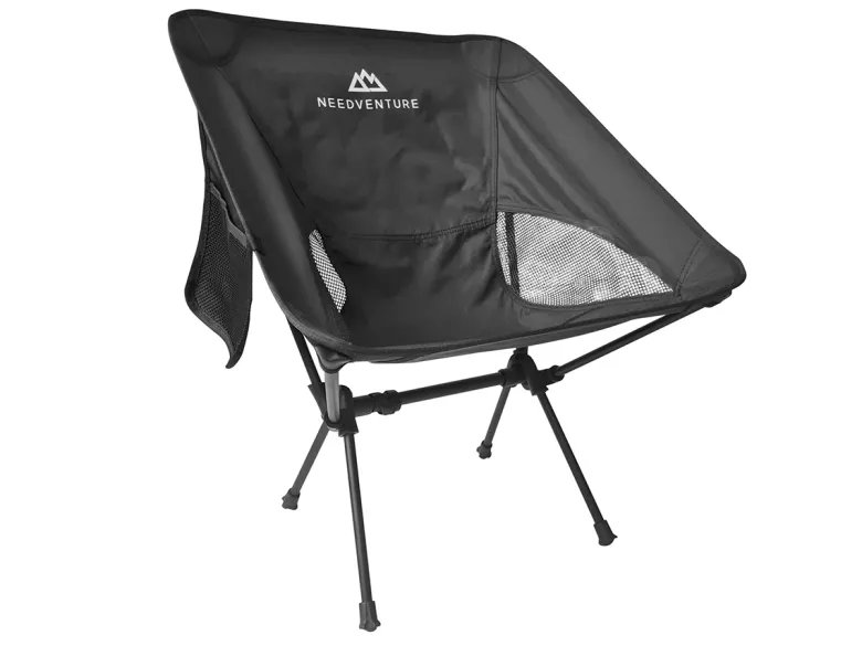 Needventure opvouwbare kampeerstoel - Black