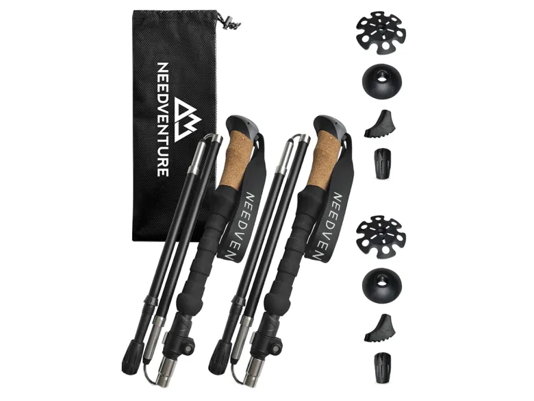 Needventure opvouwbare Nordic Walking stokken