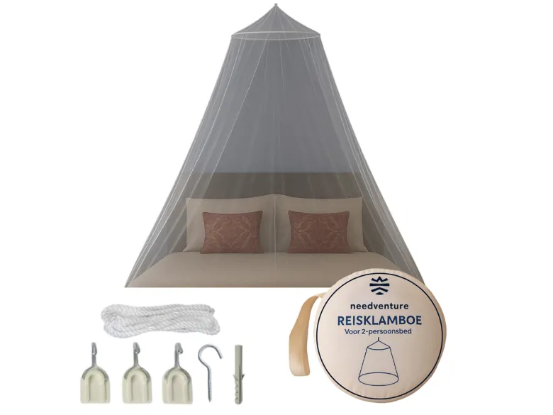 needventure® reisklamboe met klamboe stickers