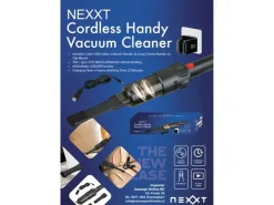 Nexxt draadloze handstofzuiger - 60 watt