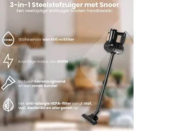 Nexxt 3 in 1 stofzuiger - 600 watt