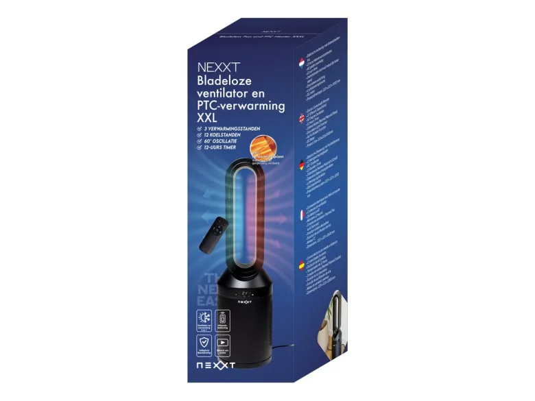 Nexxt 2-in-1 ventilator kachel