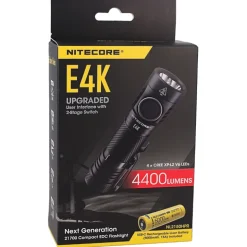 NiteCore E4K zaklamp