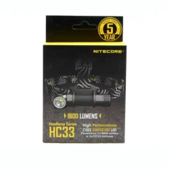 NiteCore HC33 hoofdlamp met zaklamp