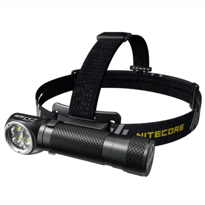 NiteCore HC35 hoofdlamp met zaklamp