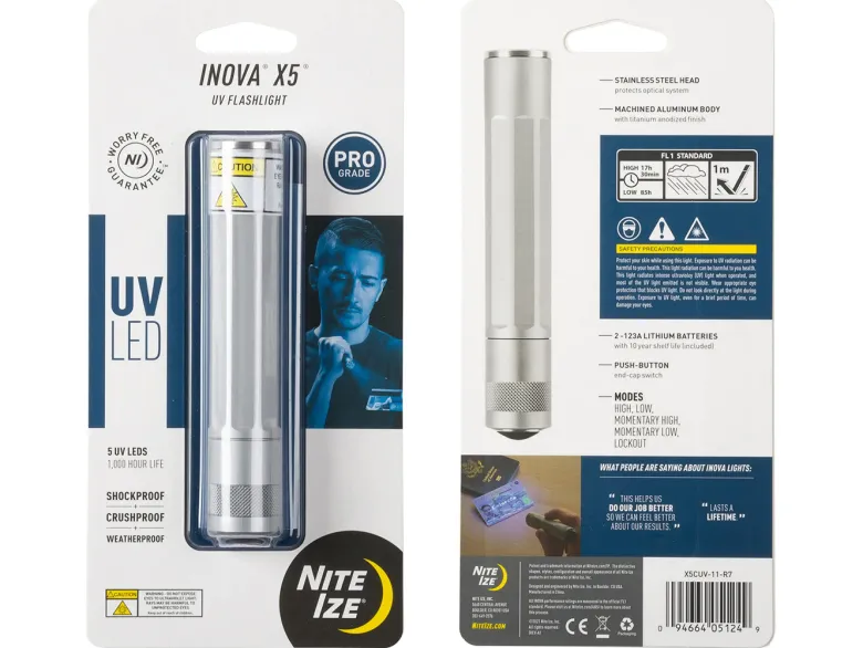Nite Ize Inova X5 Floodlight Ultra Violet Zaklamp